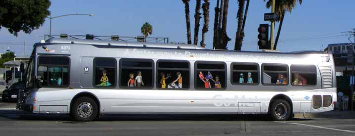 LA Silverline NABI Metro 45C 8373